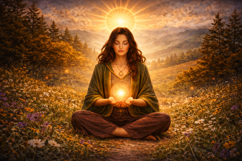 Imagem gerada por IA ilustrando o conteúdo sobre maturidade espiritual e o fim da espiritualidade rasa.
